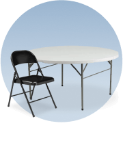 Folding Tables and Chairs