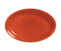 Syracuse China - Cantina Carved, Platter 11-5/8", Cayenne