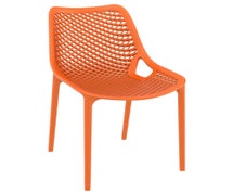 Compamia ISP014-ORA Air Outdoor Dining Chair Orange, CS of 2/EA