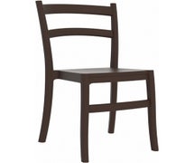 Compamia ISP018-BRW Tiffany Dining Chair Brown, CS of 2/EA