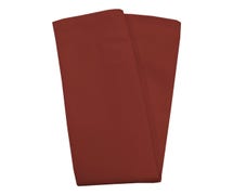 Signature Table Linens - 17"Wx17"D Napkin, Rust