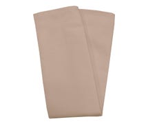 Snap Drape NAPMKT2020OWH - Square Economy Napkin - 20"Wx20"D, Sandalwood, Overlocked