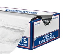 Value Series FOIL9.10SHT Pop-Up Aluminum Foil Wrap Sheets, Box of 500