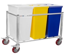 Value Series IB3 (3) Bin Ingredient Bin and Cart System