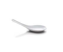 Elite Global 020-3-W 5 3/8"L Soup Spoon, White, CS of 6/EA