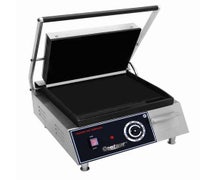 Central Restaurant ABSGM1-120 Economy Panini Sandwich Grill - Smooth Top Plate, 14"Wx10"D