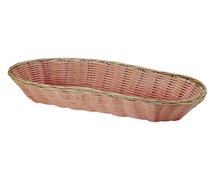 Central Restaurant RBP-1 Plastic Rattan Basket, Oval