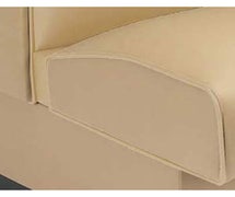 Restaurant Booth Crumb Strip for 052 Series Double Upholstered Booths, Grade G Vinyl