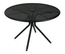 ATS AB36 36" Round Fine Mesh Top Outdoor Table