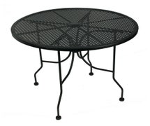 ATS ALM36 36" Round Open Mesh Top Outdoor Table