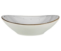 Rotana Oval Bowl, 3-1/2 oz., 4"Wx3"D, Stone