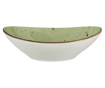 Rotana Oval Bowl, 11 oz., 6-1/2"Wx4-1/2"D, Lime