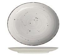 Rotana Round Coupe Plate, 7" Diam., Stone