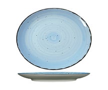 Rotana Round Coupe Plate, 9" Diam., Iceburg