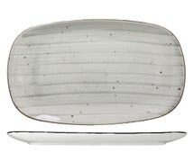 Rotana Oblong Platter, 12"Wx9"D, Stone