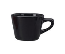 Cancun 7 oz. Tall Cup with Handle, Black