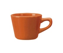Cancun 7 oz. Tall Cup with Handle, Orange