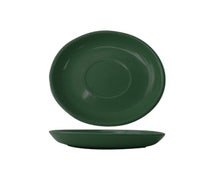 Cancun A.D. 5-3/16" Diam. Round Saucer, Green