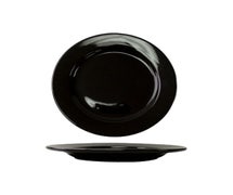 Cancun 6-5/8" Diam. Plate, Black