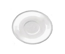 ITI 81376-01S Bistro Saucer, 6-1/4" Dia., Round, American White