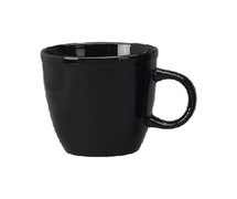 ITI 81950-01 Mocha Mug, 17 Oz., 4" Dia. X 4-1/4"H, Black