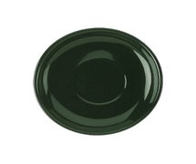 ITI 822-01S Latte Saucer, 6-1/8" Dia., Round, Green