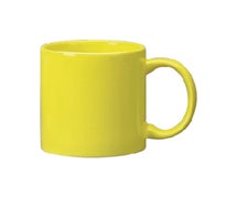 ITI 87168-01 Mug, 11 Oz., 3-1/8" Dia. X 3-3/4" H, Yellow