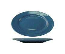 ITI CA-12-B Platter, 10-3/8" X 7-1/4", Oval, Light Blue