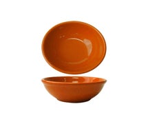 ITI CA-15-B Oatmeal/Nappie Bowl, 12-1/2 Oz., 5-5/8" Dia. X 2" H, Orange
