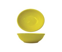 ITI CA-15-B Oatmeal/Nappie Bowl, 12-1/2 Oz., 5-5/8" Dia. X 2" H, Yellow