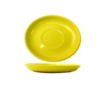 ITI CA-2-B Saucer, 6" Dia., Round, Yellow