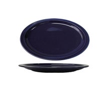 ITI CAN-12-B Platter, 9-3/4" X 7", Oval, Cobalt Blue
