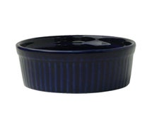 ITI RAMF-10-B Ramekin, 8 Oz., 4-3/8" Dia. X 1-3/4"H, Cobalt Blue