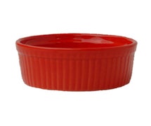 ITI RAMF-10-B Ramekin, 8 Oz., 4-3/8" Dia. X 1-3/4"H, Crimson Red