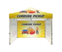 Radius RPCZCOVKIT18 - 10'x10' Tent Kit (Frame, Canopy Top, 3 full walls, Case) "Curbside Pickup"