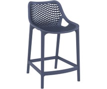 Compamia ISP067-DGR Air Counter Stool Dark Gray, CS of 2/EA