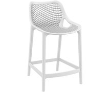 Compamia ISP067-WHI Air Counter Stool White, CS of 2/EA