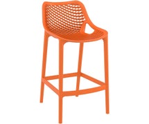 Compamia ISP068-ORA Air Bar Stool Orange, CS of 2/EA