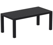 Compamia ISP069-BLA Ocean Rectangle Cofee Table Black, EA of 1/EA