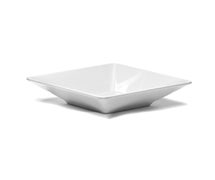 Elite Global DB772SQ - Squared Contemporary Melamine Bowl - 22 oz., White, 6/CS