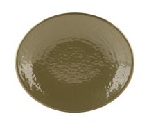 Contemporary Melamine Dinnerware - Round Plate 6", Olive Green, 6/CS