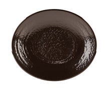 Contemporary Melamine Dinnerware - Round Plate 8", Chocolate, 6/CS