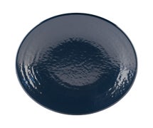 Contemporary Melamine Dinnerware - Round Plate 8", Dark Blue, 6/CS