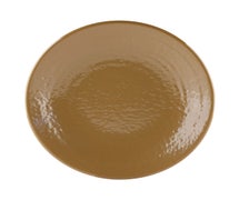 Contemporary Melamine Dinnerware - Round Plate 8", Hazelnut, 6/CS