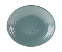 Contemporary Melamine Dinnerware - Round Plate 8", Light Blue, 6/CS