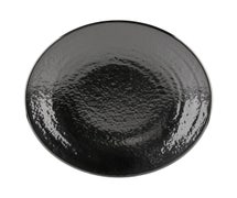 Contemporary Melamine Dinnerware - Round Plate 10", Black, 6/CS
