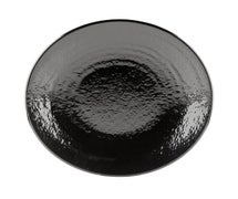 Contemporary Melamine Dinnerware - Round Plate 11", Black, 6/CS