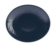 Contemporary Melamine Dinnerware - Round Plate 11", Dark Blue, 6/CS