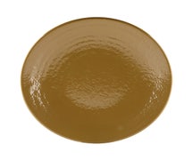 Contemporary Melamine Dinnerware - Round Plate 11", Hazelnut, 6/CS