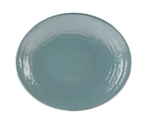 Contemporary Melamine Dinnerware - Round Plate 11", Light Blue, 6/CS